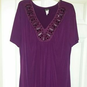 REDUCED PURPLE 💝💞dress with beading